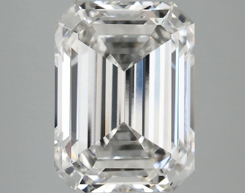 5.02 ct. emerald Lab Grown Diamond front image