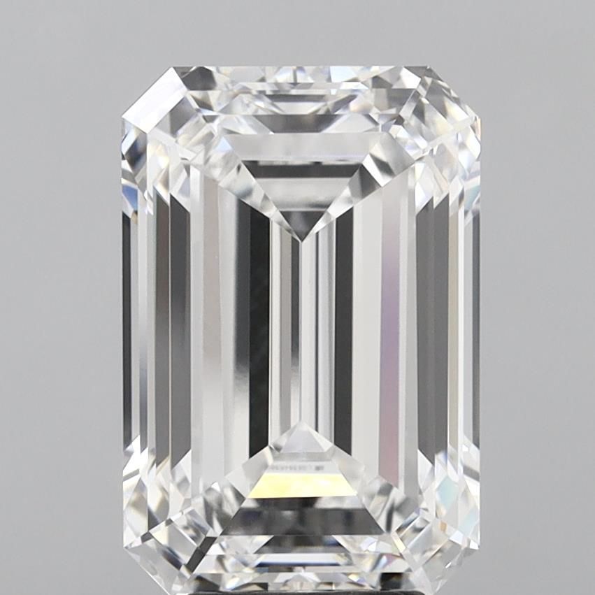 6.04 ct. emerald Lab Grown Diamond front image
