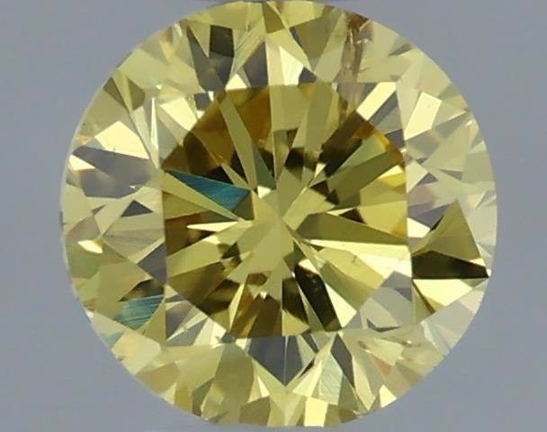 Diament 0.23 ct Fancy Intense Yellow/SI2