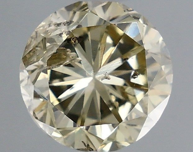 Diament 0.46 ct Fancy Brownish Greenish Yellow/