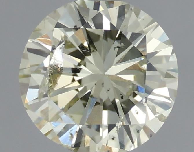 Diament 0.55 ct Fancy Light Greenish Yellow/