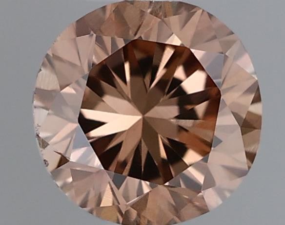 Diament 0.29 ct Fancy Deep Brown Pink/VS2