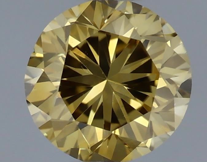 Diament 0.26 ct Fancy Deep Yellow/VS2