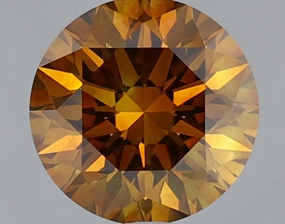 Diament 0.93 ct Fancy Deep Brown Yellow/VS2