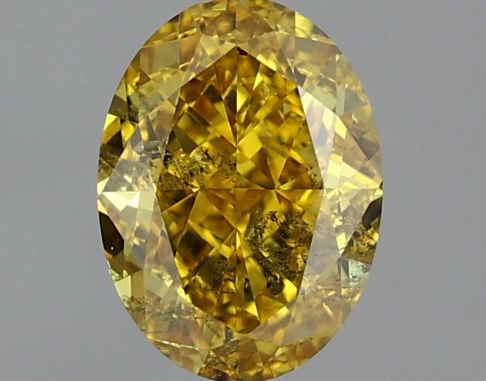 Diament 1.06 ct Fancy Deep Yellow/