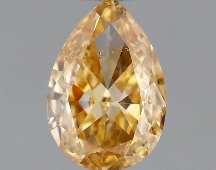 Diament 0.52 ct Fancy Intense Orange Yellow/SI2