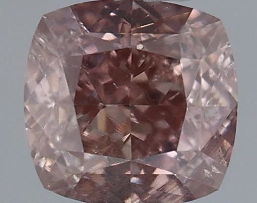 Diament 0.41 ct Fancy Brownish Pink/SI2