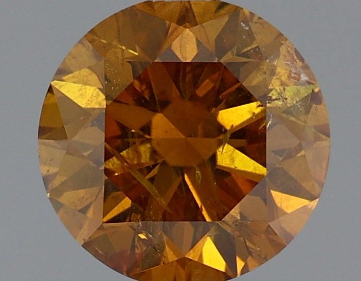 Diament 1.3 ct Fancy Deep Yellow Orange/I2