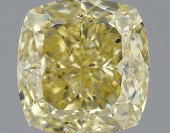 Diament 0.7 ct Fancy Yellow/SI1