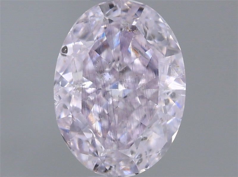 Diament 1.01 ct Fancy Light Pinkish Purple/I1
