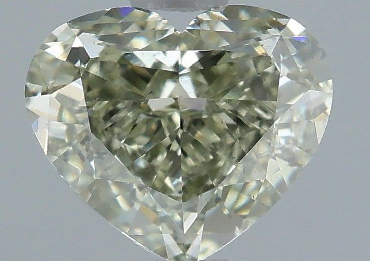 Diament 1.01 ct Fancy Grayish Yellowish Green/SI1