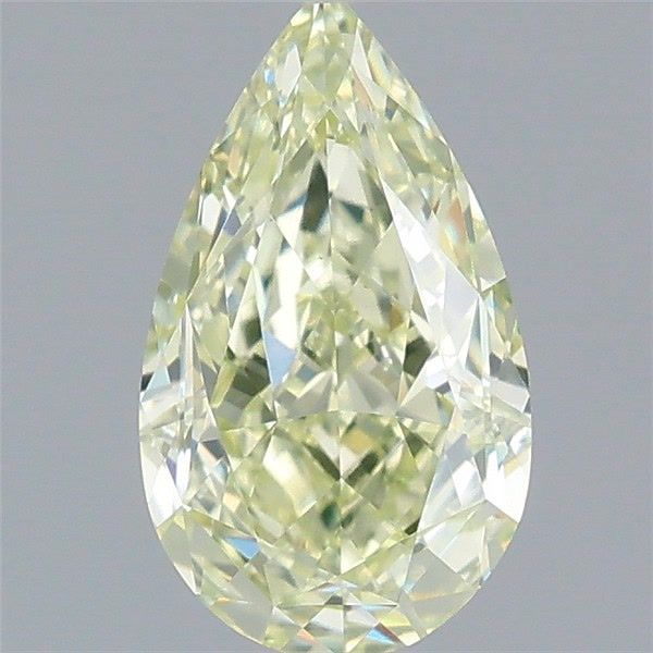Diament 1.07 ct Fancy Light Green Yellow/VS1