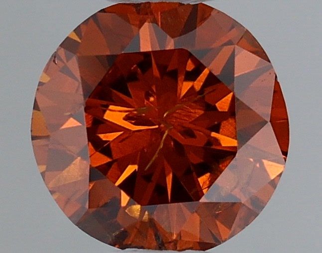 Diament 0.57 ct Fancy Deep Brownish Orange/