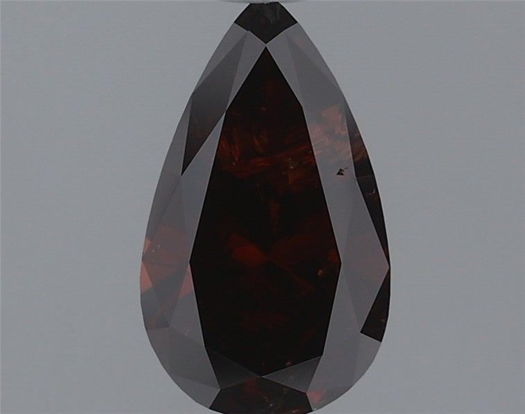 Diament 0.88 ct Fancy Dark Orangey Brown/