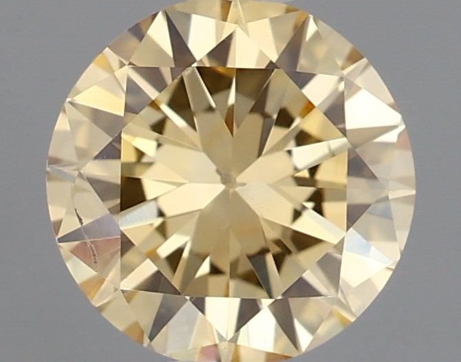 Diament 0.62 ct Fancy Orangey Yellow/