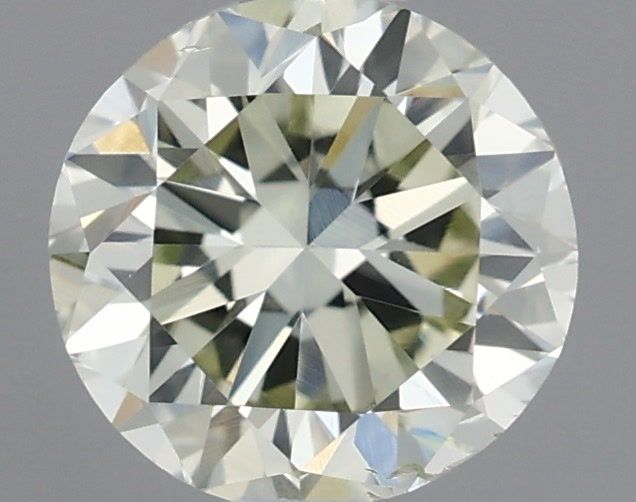Diament 0.71 ct Light Green Yellow/