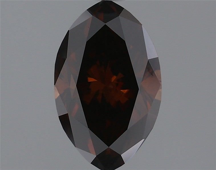 Diament 1.02 ct Fancy Dark Orangey Brown/
