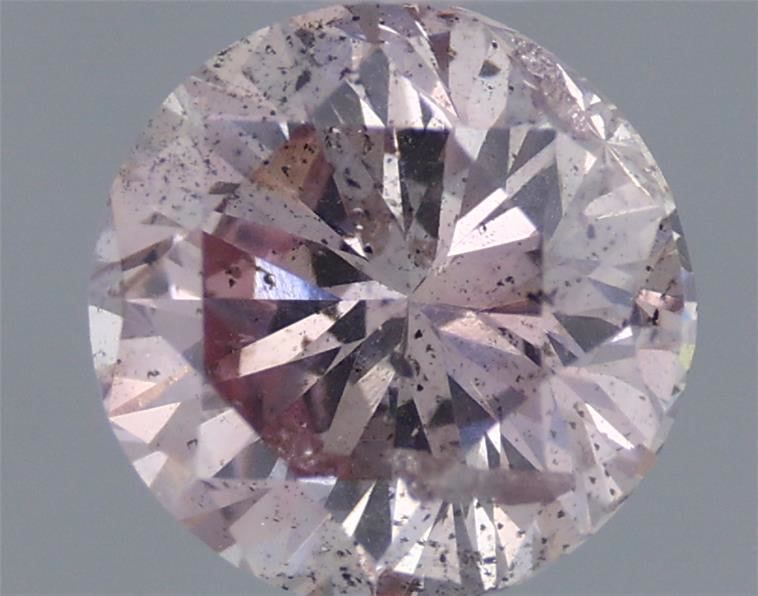 Diament 0.5 ct Fancy Brownish Purple Pink/