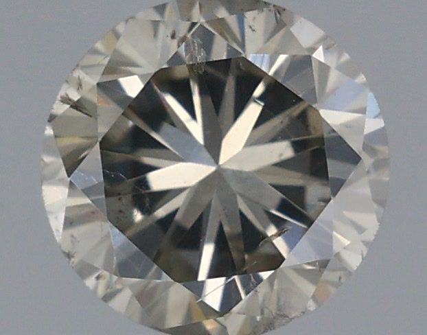 Diament 0.55 ct Fancy Dark Greenish Gray/