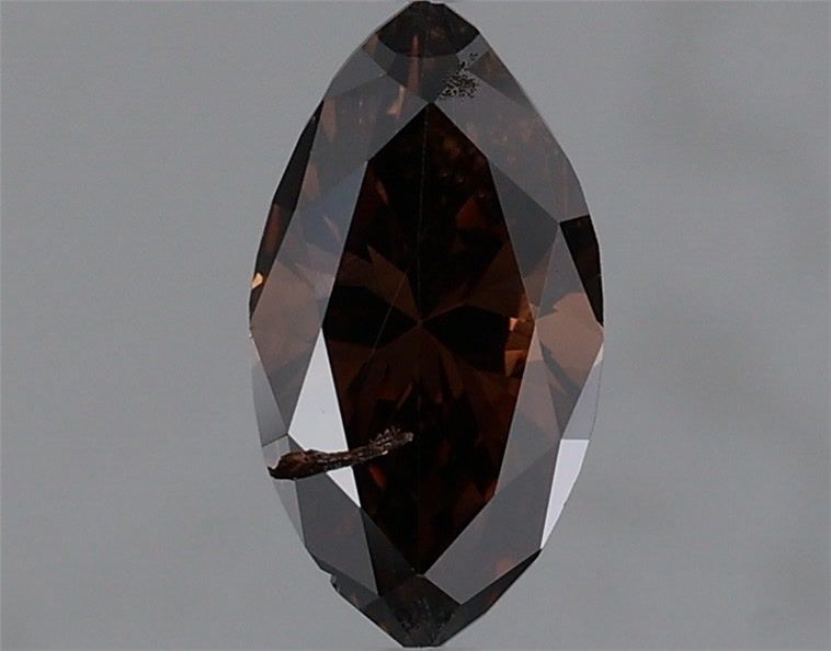 Diament 0.83 ct Fancy Dark Brown/