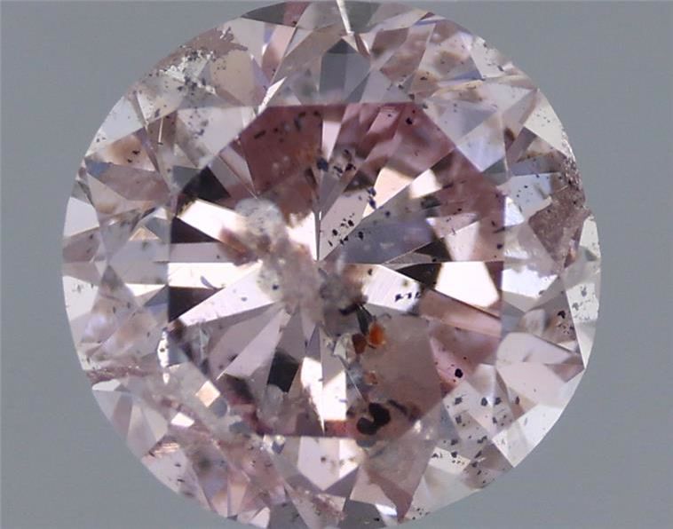 Diament 0.78 ct Fancy Brownish Purple Pink/