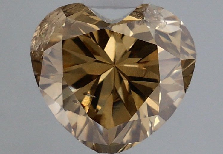 Diament 1.04 ct Fancy Yellow Brown/