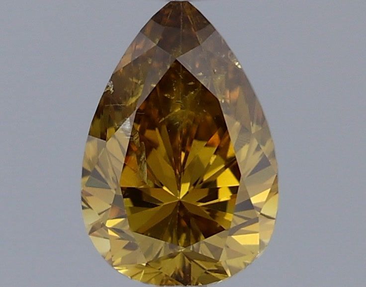 Diament 0.4 ct Fancy Deep Brown Yellow/