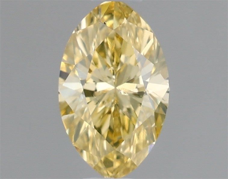 Diament 0.45 ct Fancy Orangey Yellow/