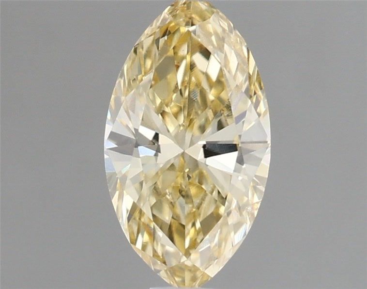 Diament 0.62 ct Fancy Orangey Yellow/
