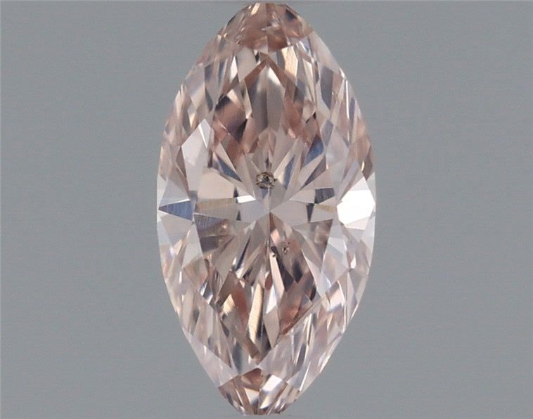 Diament 0.35 ct Fancy Brownish Pink/