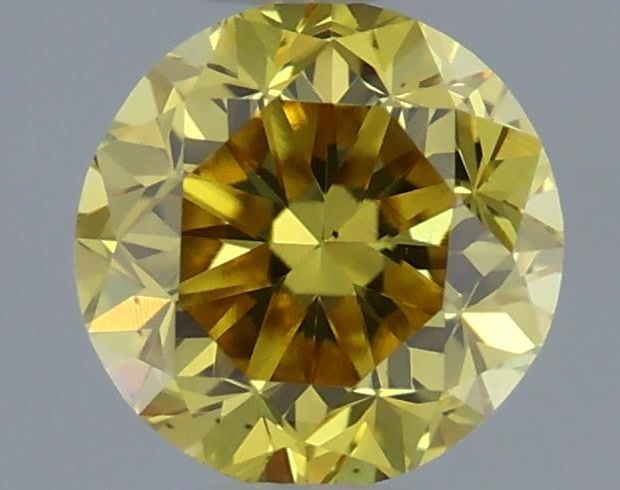 Diament 0.23 ct Fancy Vivid Yellow/