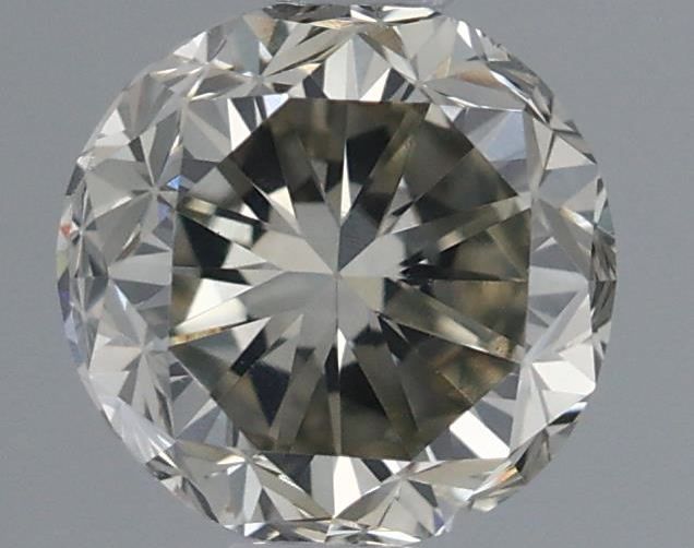 Diament 0.62 ct Fancy Gray Greenish Yellow/