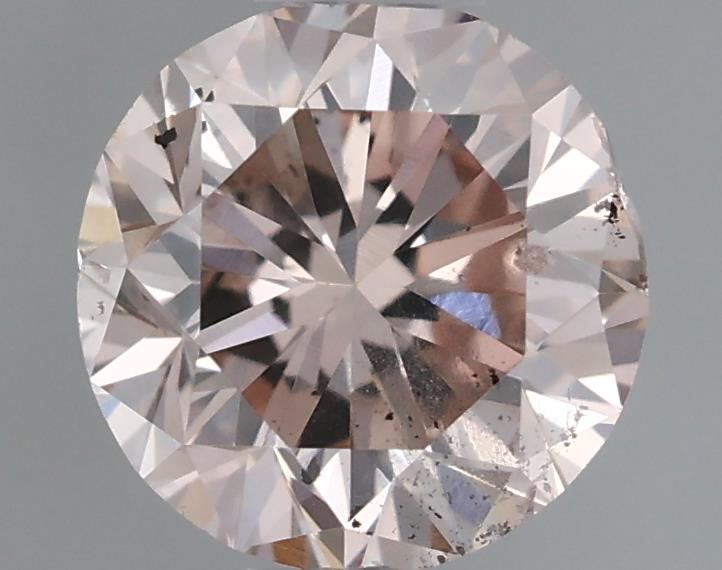 Diament 0.59 ct Fancy Light Brown Pink/