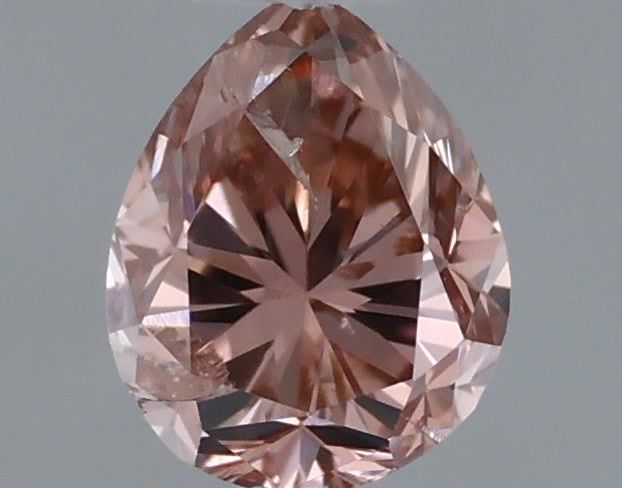 Diament 0.28 ct Fancy Brownish Orangey Pink/