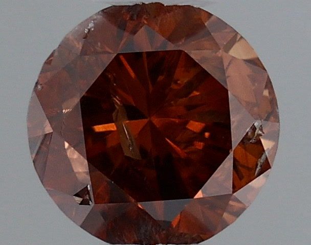 Diament 0.34 ct Fancy Deep Brown Orange/
