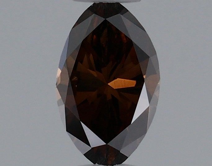 Diament 0.28 ct Fancy Dark Brown/