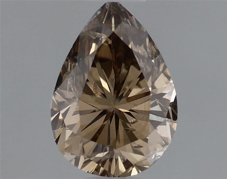 Diament 0.73 ct Fancy Dark Yellowish Brown/