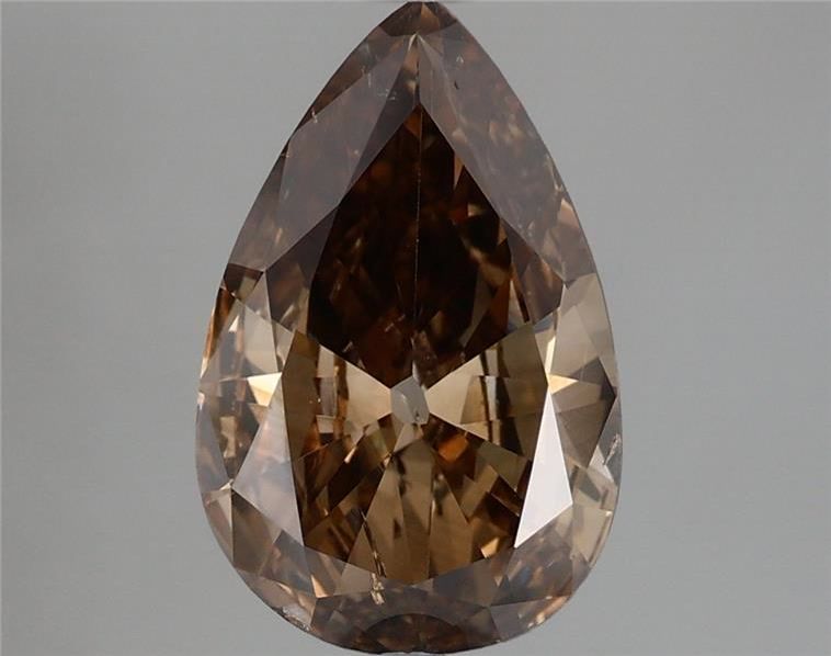 Diament 1.77 ct Fancy Dark Orangey Brown/
