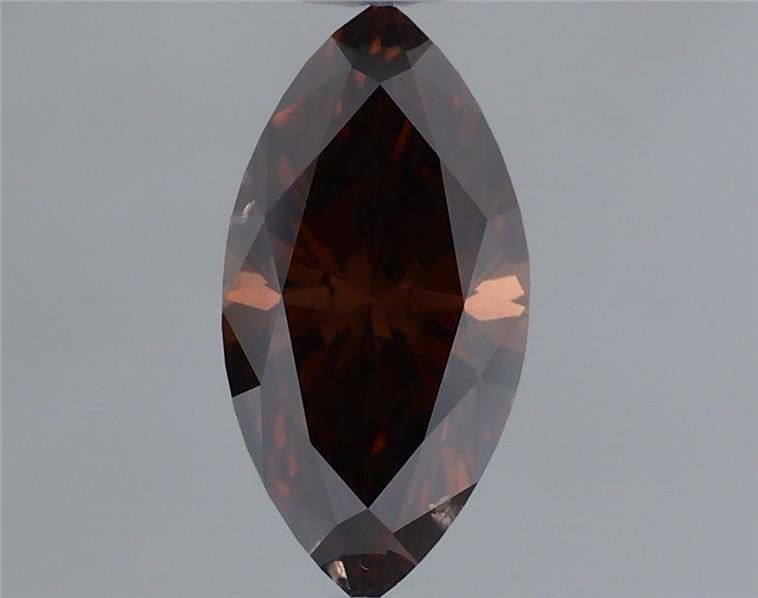 Diament 0.56 ct Fancy Dark Brown/
