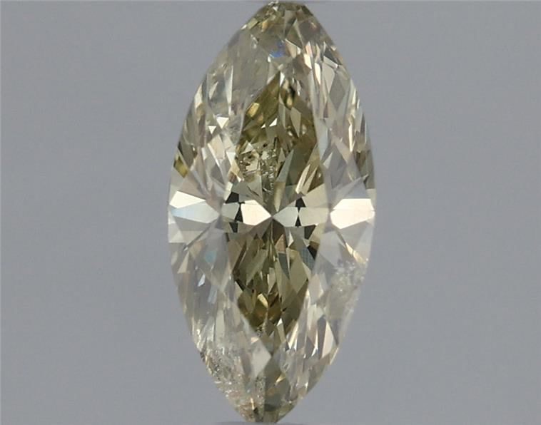 Diament 0.58 ct Fancy Grayish Greenish Yellow/
