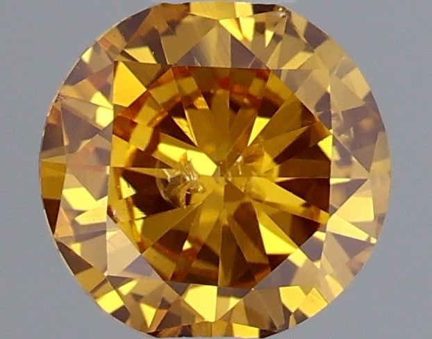 Diament 0.35 ct Fancy Deep Orange Yellow/