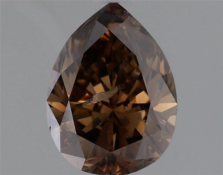 Diament 1.45 ct Fancy Dark Yellowish Brown/