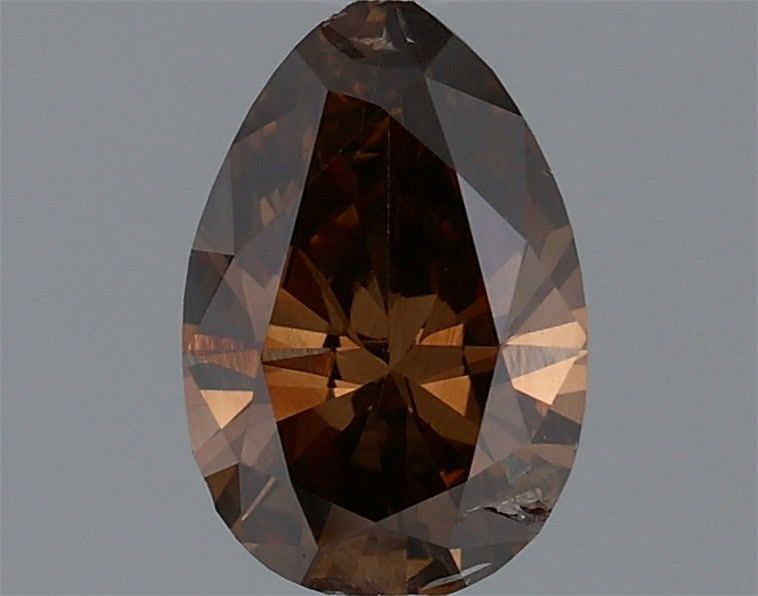 Diament 0.67 ct Fancy Dark Orangey Brown/