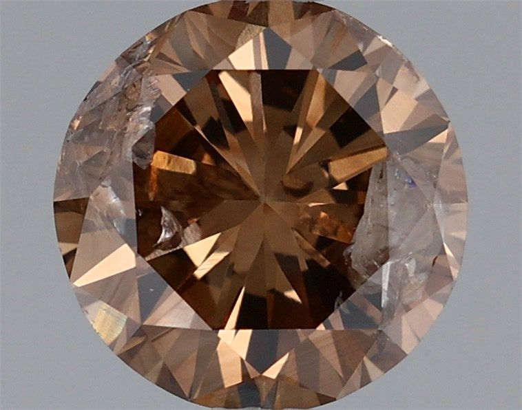 Diament 1.48 ct Fancy Dark Orangey Brown/