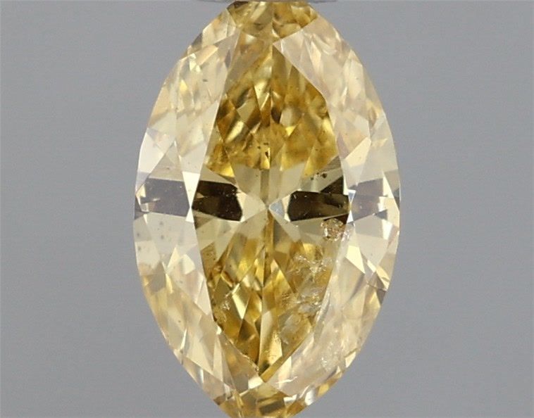 Diament 0.29 ct Fancy Intense Orangey Yellow/