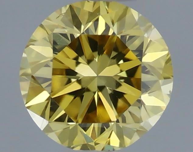 Diament 0.2 ct Fancy Intense Yellow/VS2