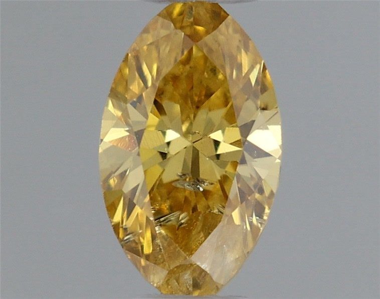 Diament 0.31 ct Fancy Intense Orange Yellow/