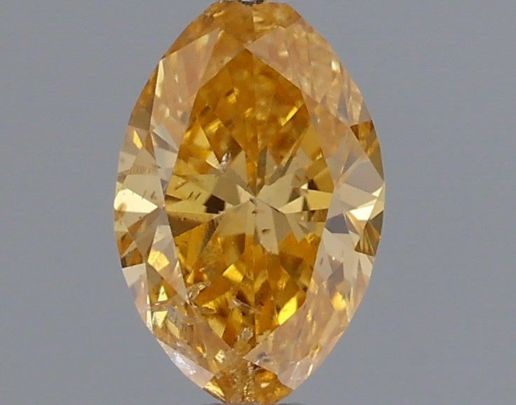 Diament 0.21 ct Fancy Intense Yellow Orange/