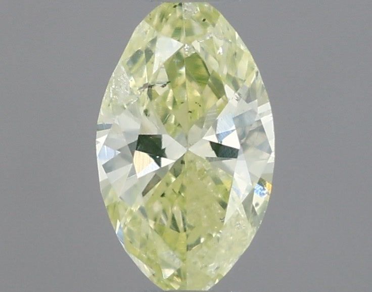 Diament 0.25 ct Fancy Light Greenish Yellow/