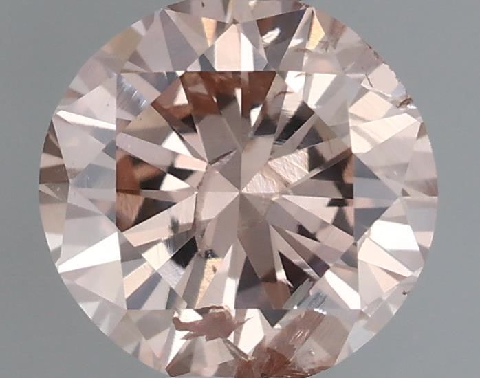 Diament 0.5 ct Fancy Brown Pink/